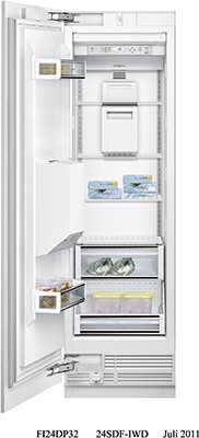 Siemens FI24DP32 Integrated In Column Freezer