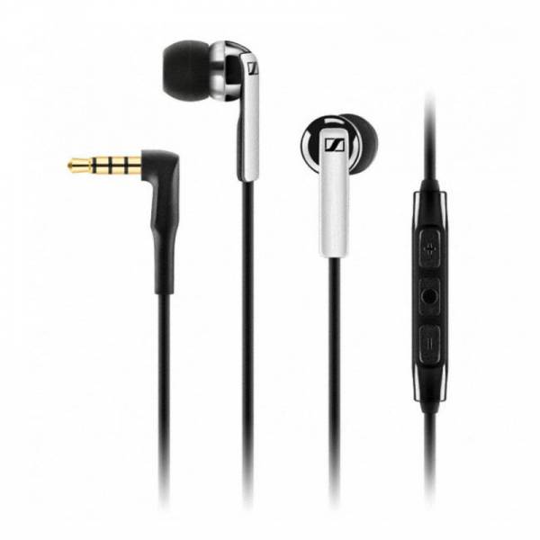 Sennheiser Cx2.00g In-Ear, 3-Button Rem For Galaxy in Black and Silver