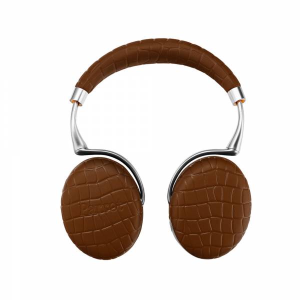 Parrot Zik 3 in Brown Croc (PF562103AA) front view