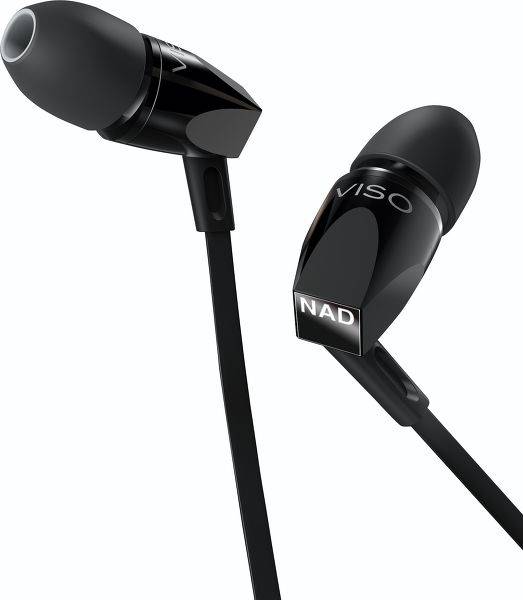Nad Viso Hp20 In-Ear Headphones With IOS Rem/mic in Black