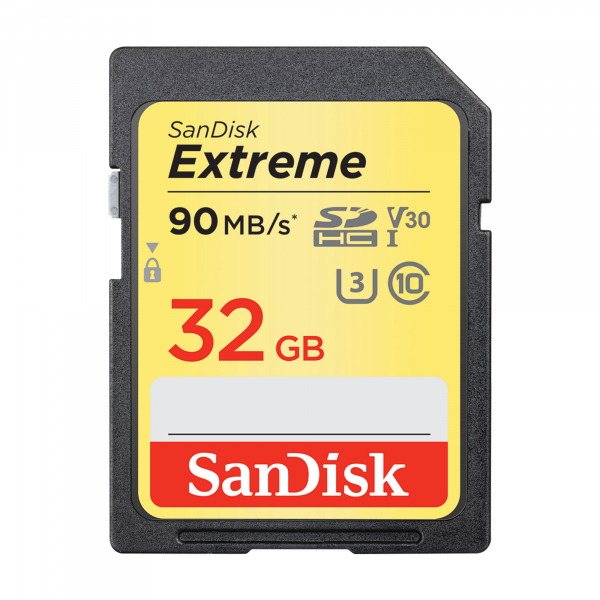 SanDisk Extreme 32GB SDHC Memory Card