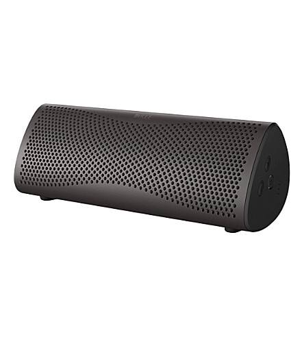 KEF MUO Wireless Speaker in Neptune Storm Grey