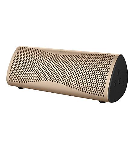 KEF MUO Wireless Speaker in Horizon Gold