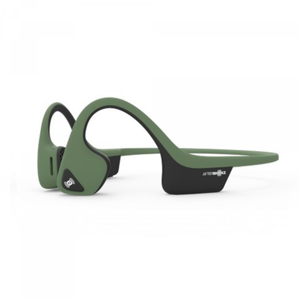 AfterShokz Trekz Air Bone Conduction Wireless Headphones in Forest Green
