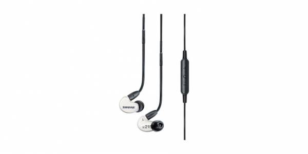 Se215m+ With 3 Button Remote/mic in White