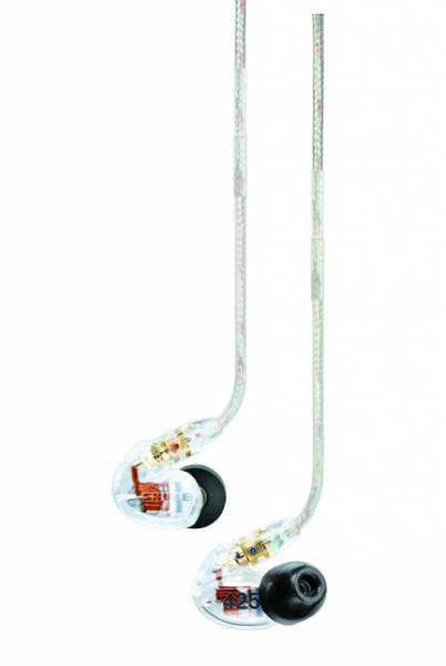 Shure SE425 Sound Isolating Earphones in Clear