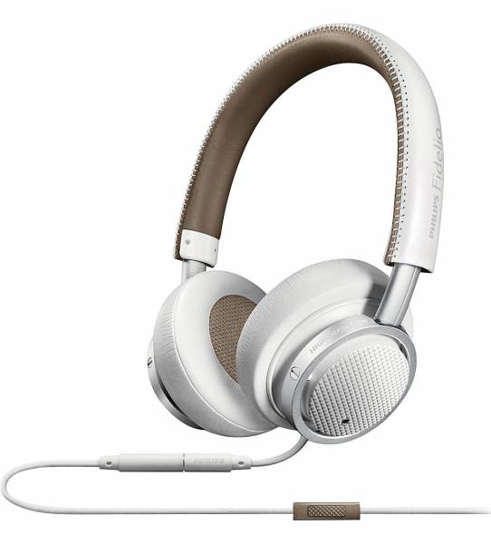 Philips Fidelio M1MKII Headphones with mic in White