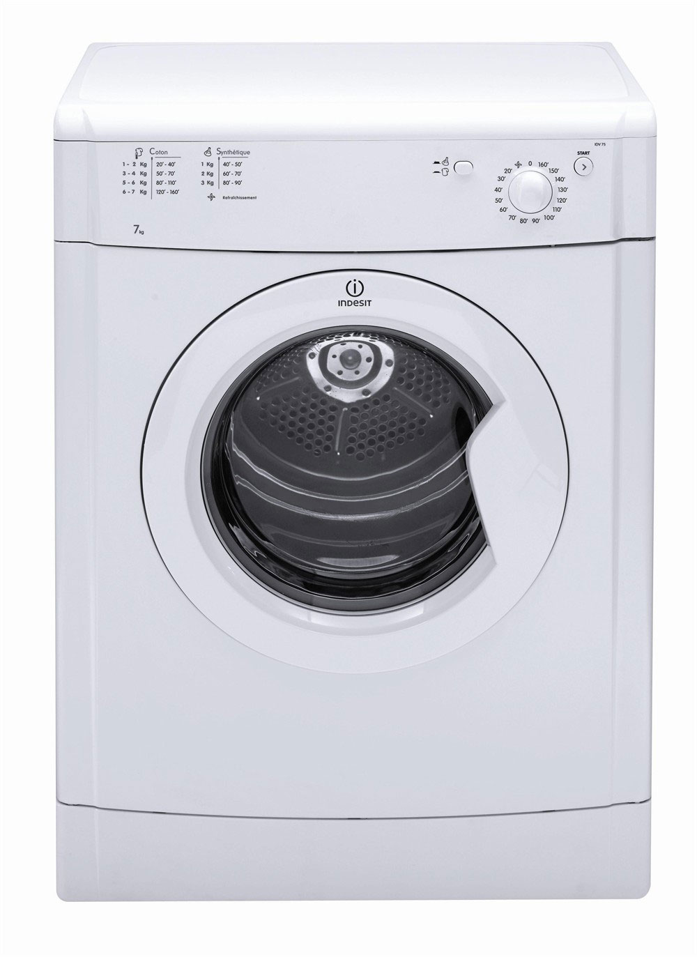 Indesit IDV75 Tumble Dryers Freestanding Laundry Laundry D.A.D