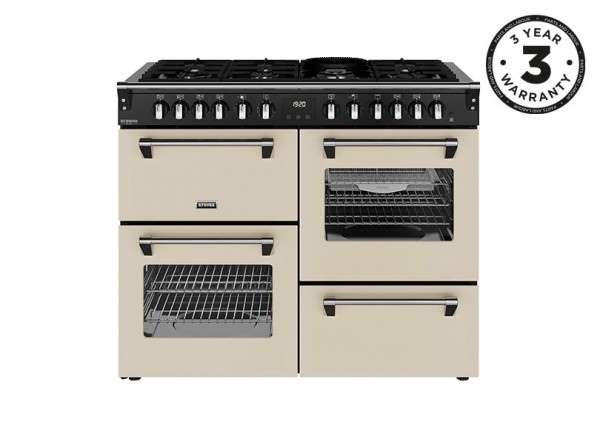 Stoves 444411877 Richmond Deluxe 110cm Wide Dual Fuel Range Cooker