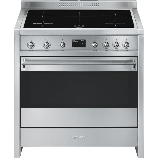 Smeg A1PYID-9 90cm Wide Opera Classic Full Electric Induction Range Cooker