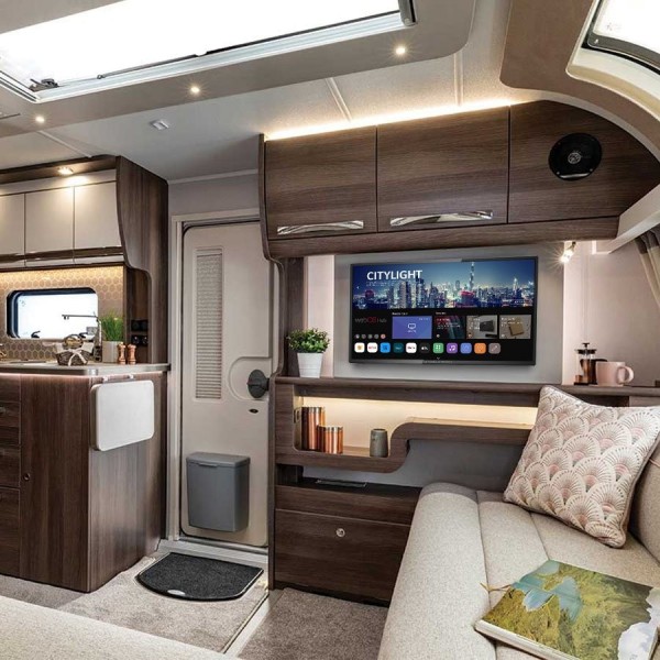 Mitchell &amp; Brown JB-32DVD1811ST 32" HD WebOS Smart DVD Traveller TV 12/240 Volt Freesat