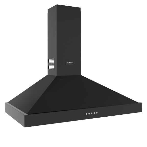 Stoves Sterling 110PYR Black Pyramid Chimney Hood