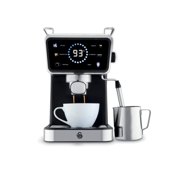 SWAN SK22113BLK Espresso Black Digital Coffee Machine