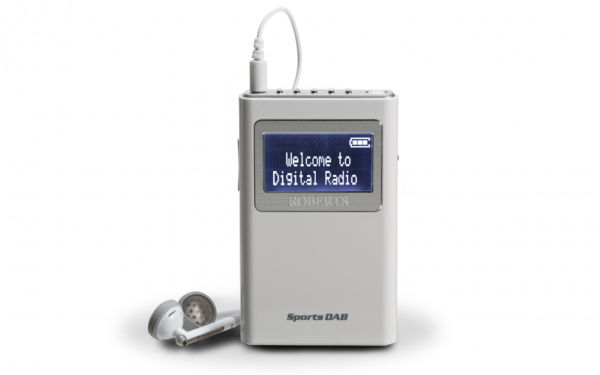 Roberts Sports DAB 5 Personal White DAB Radio