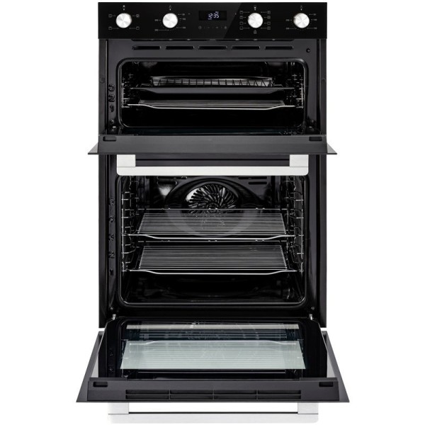 Belling BI903MFC Black Built-In Double Electric Oven