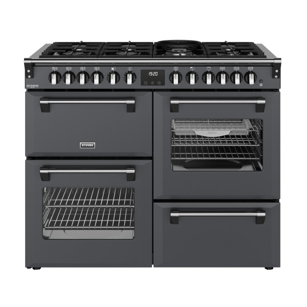 Stoves 444412027 Richmond Deluxe 110cm Wide Dual Fuel Range Cooker