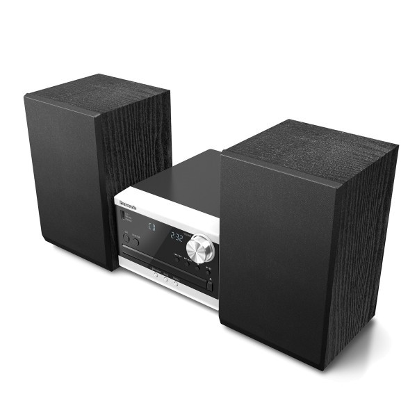 Panasonic SC-PM272EB-S Micro HiFi with CD, DAB/FM Radio, & Bluetooth