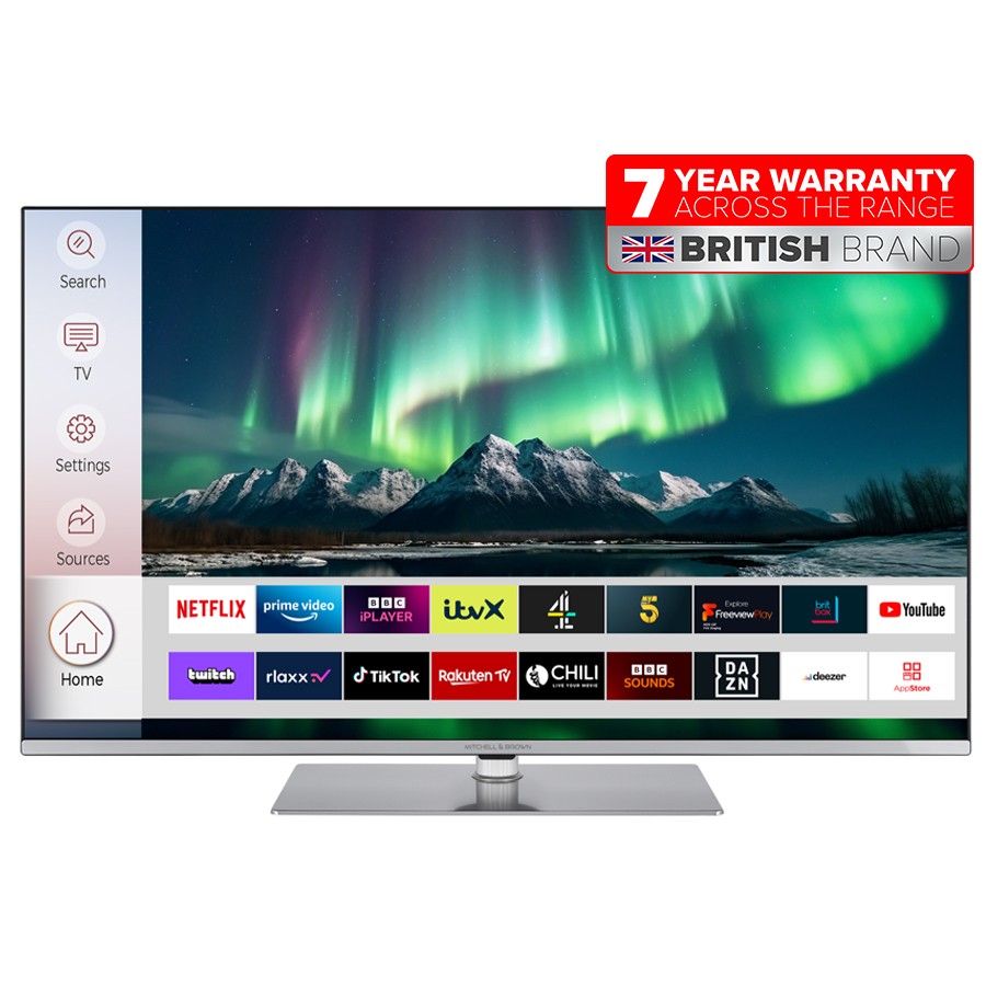 Mitchell & Brown JB-43BL1811 43" The Edge LED Smart TV