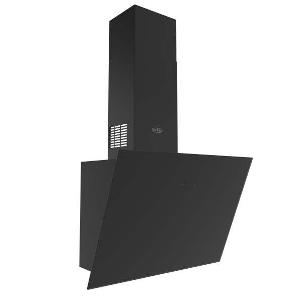 Belling 603ANG 60cm Black Angled Chimney Hood