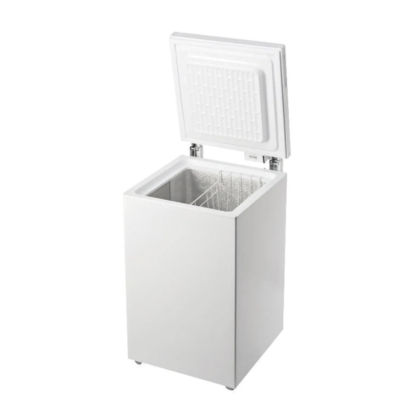 Indesit OS1A1002UK2 97L Compact Chest Freezer in White 53cm Wide G