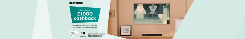 Samsung Design Double Cashback
