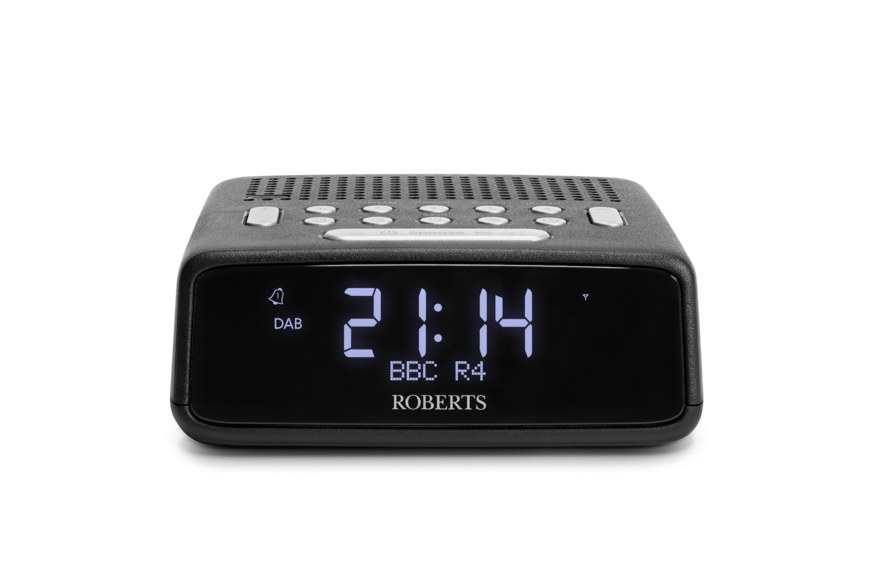 Roberts Ortus DAB Black Clock Radio