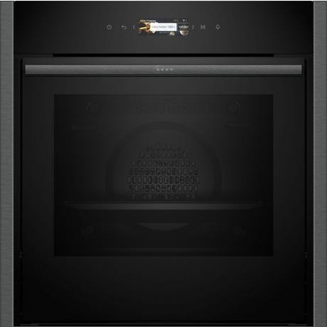 Neff B54CR71G0B N70 Built In Slide &amp; Hide® Single Pyrolytic Oven