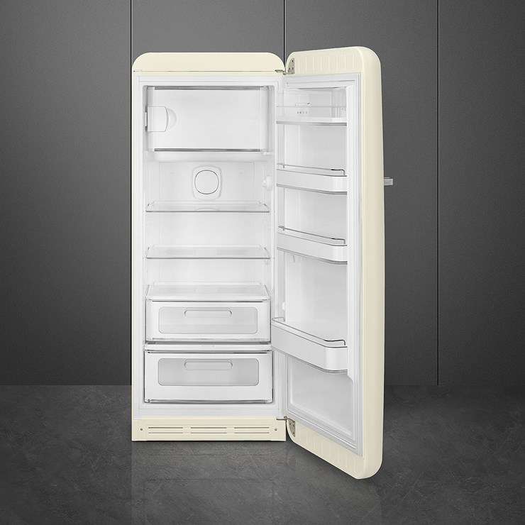 Smeg FAB28RCR5UK 153cm Tall Retro Fridge with 4* Icebox in Cream