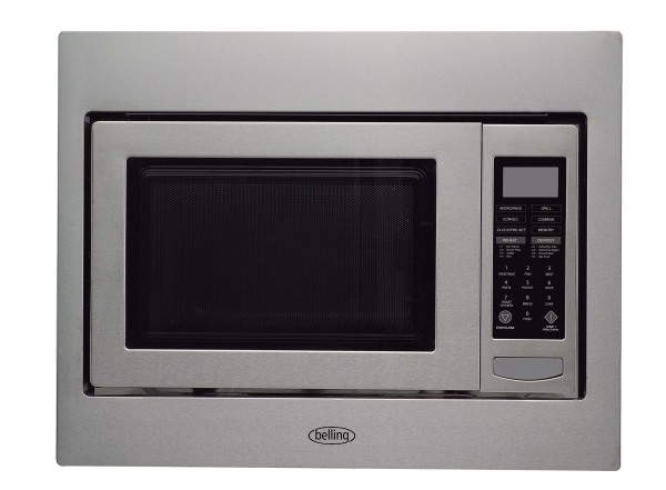 Belling 444442598 Silver Built-In Microwave