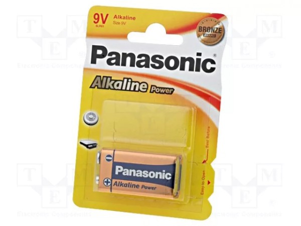 Panasonic 6LR61 9V Battery