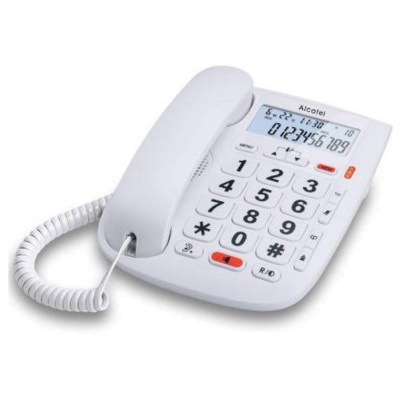 Alcatel TMAX20 Corded Big Button Phone with Enhanced Sound