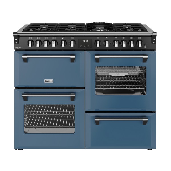 Stoves 444412029 Richmond Deluxe 110cm Wide Dual Fuel Range Cooker