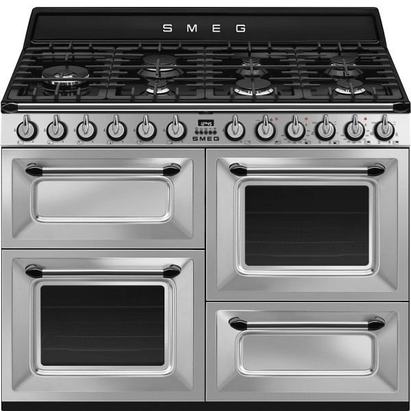 Smeg TR4110X 110cm Victoria Dual Fuel Range Cooker