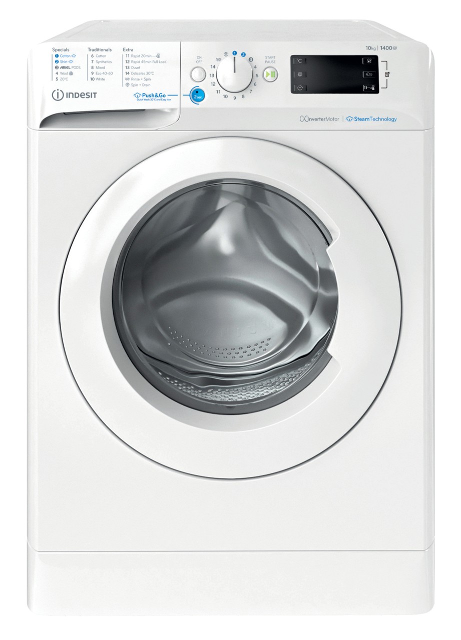 Indesit BWE101496XWVUK White 10kg 1400 Spin Washing Machine
