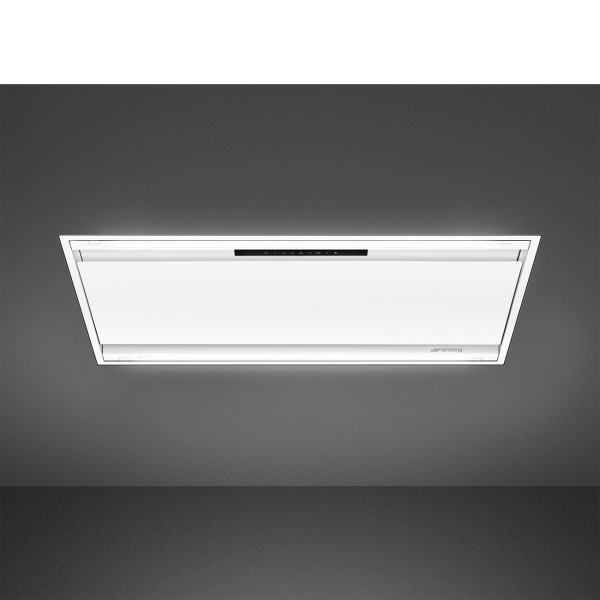 Smeg KLT9L4WH Ceiling White Cooker Hood