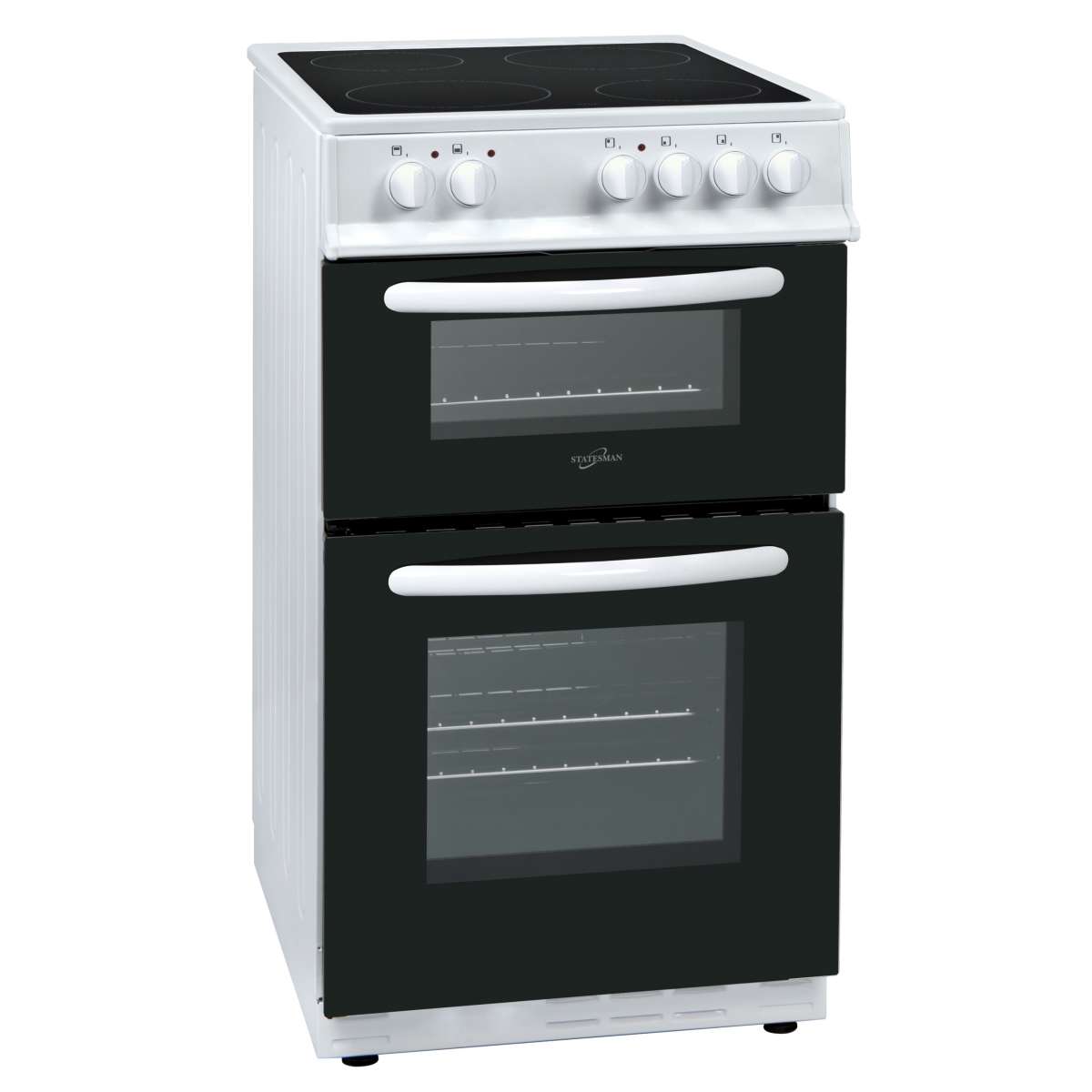 Statesman EDC50W 50cm Electric Cooker in White G Craggs Ltd