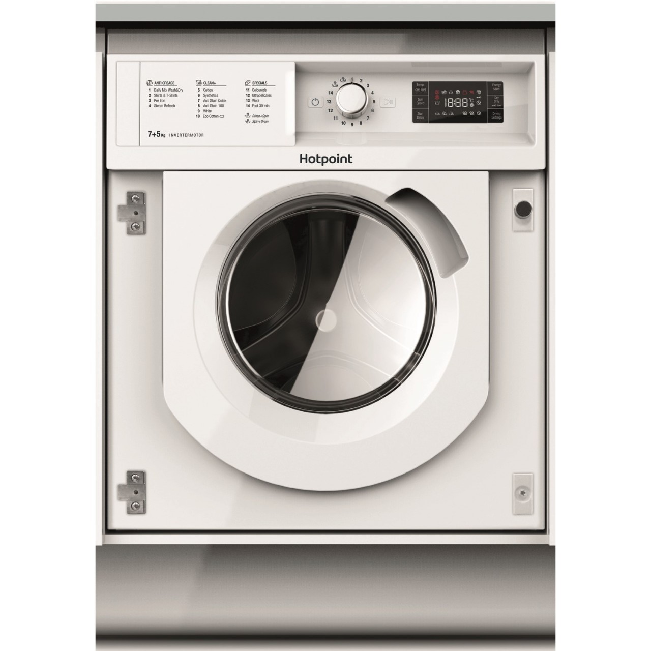 Hotpoint BIWDHG7148 Built-In 7 + 5 kg Washer Dryer