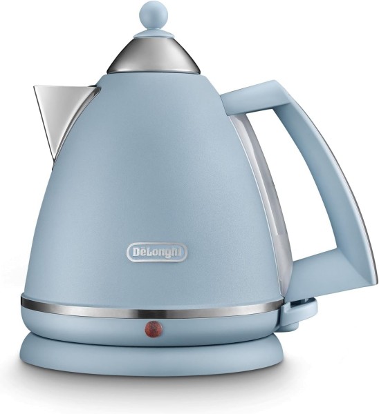 De'Longhi KBX3016.AZ 1.7L Argento Flora Blue Jug Kettle