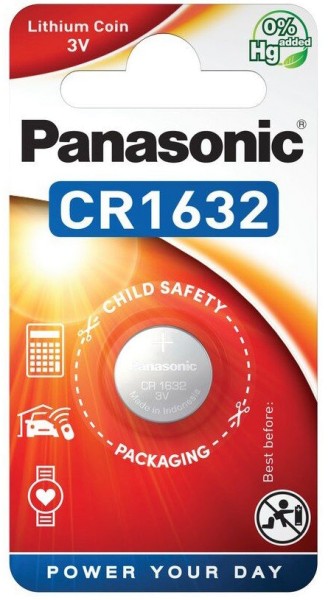 Panasonic CR1632 3V Coin Battery