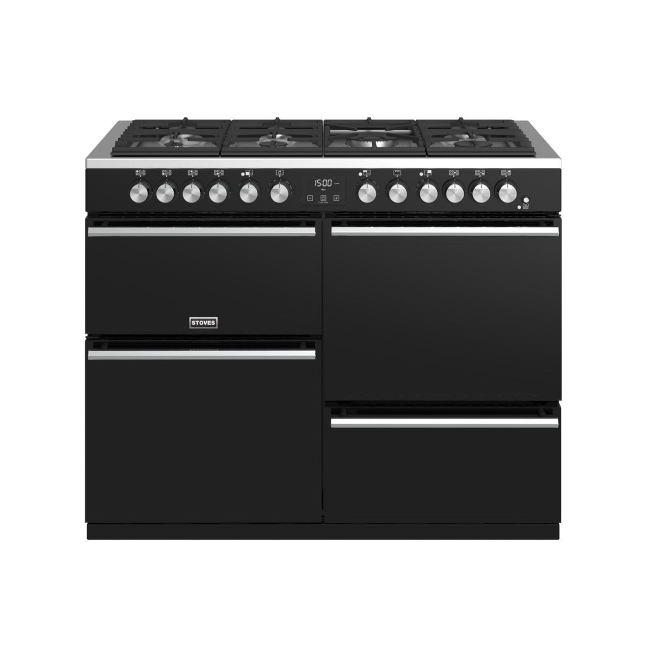 Stoves Precision Deluxe S1100DF 110cm Wide Dual Fuel Range Cooker