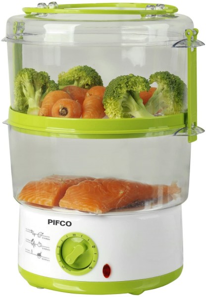 Pifco P21001S 2 Tier Steamer