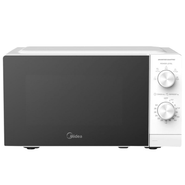 Midea MMOP01MZ-WH 20L 700W Solo White Microwave