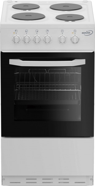 Zenith ZE503W 50cm Wide Single Oven Electric Cooker