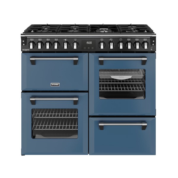 Stoves 444412017 Richmond Deluxe 100cm Wide Dual Fuel Range Cooker