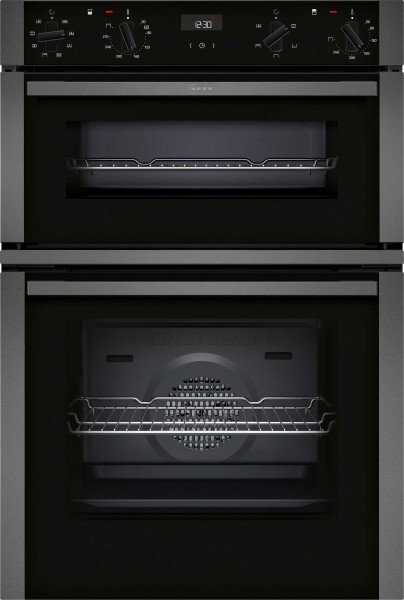 Neff U1ACE2AG3B 60cm Wide Built-In Electric Double Oven