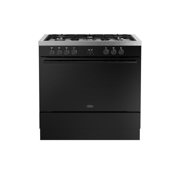 Belling 444412039 Vision 90cm Wide Dual Fuel Single Cavity Range Cooker