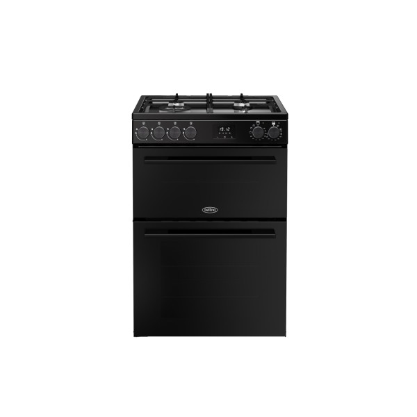 Belling 444412047 Vision 60cm Wide Dual Fuel Double Oven Cooker