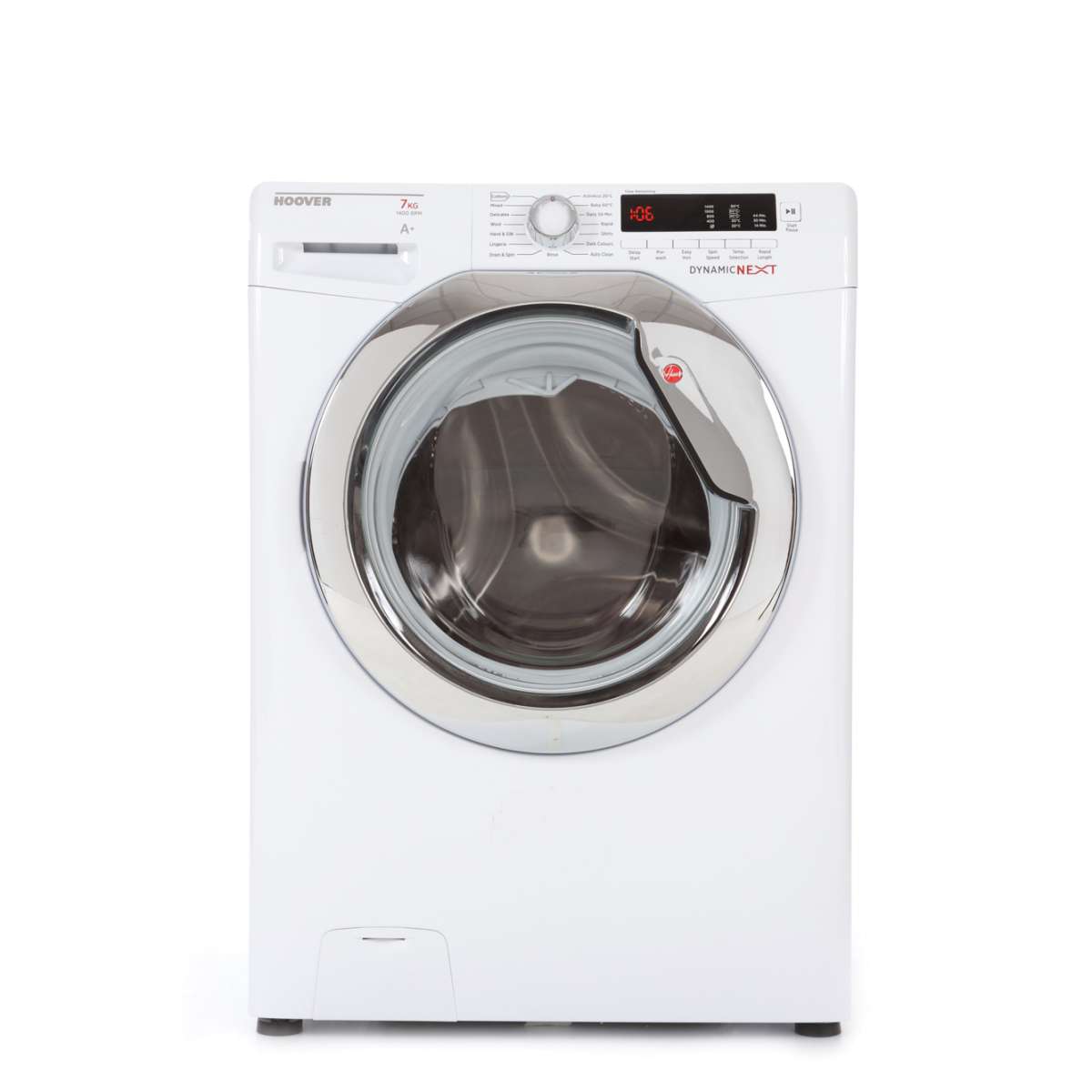 Hoover DXC4C47W1 Slim Depth Washing Machine Freestanding Washing