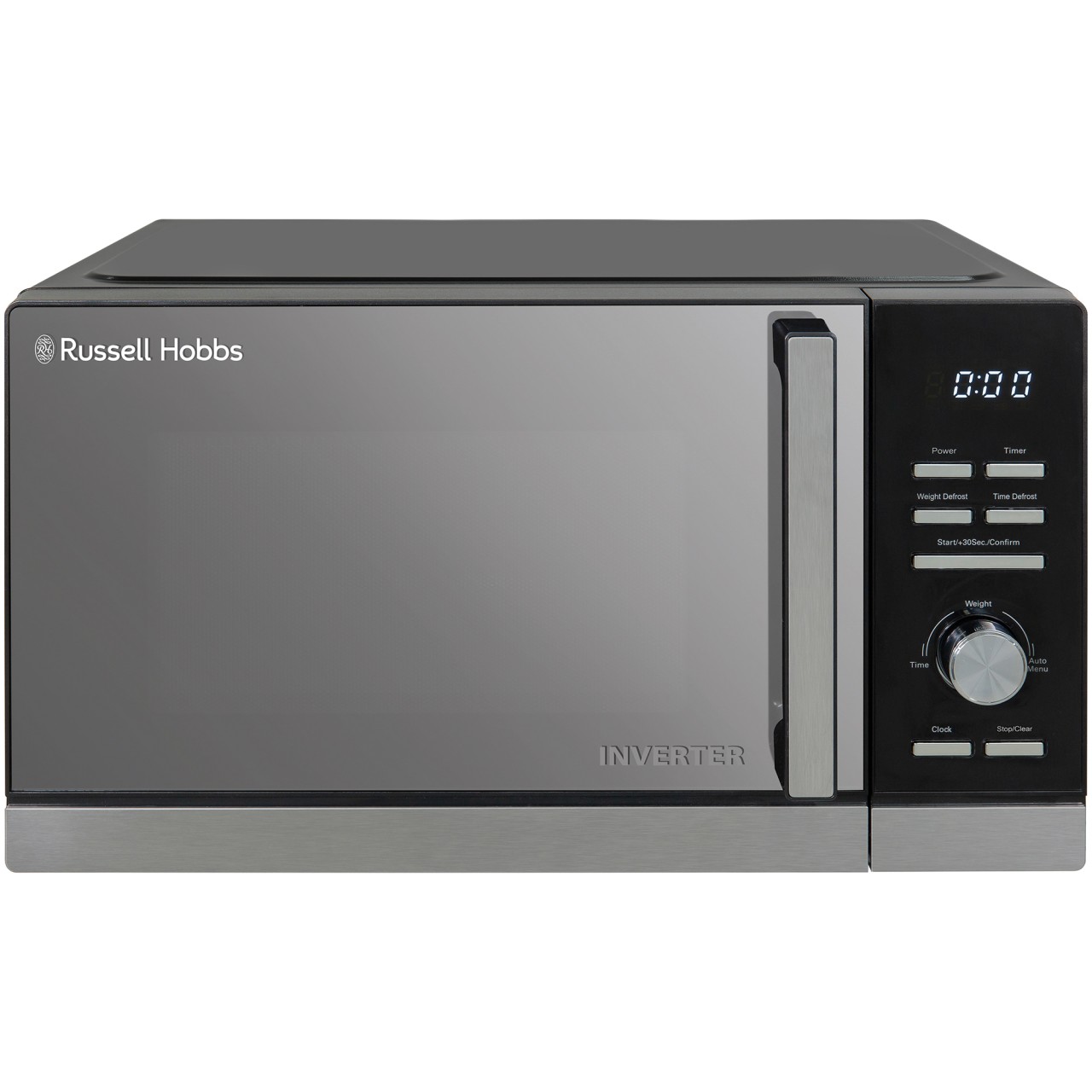 Russell Hobbs RHMI2503B 25 Litres 900W Black Inverter Microwave