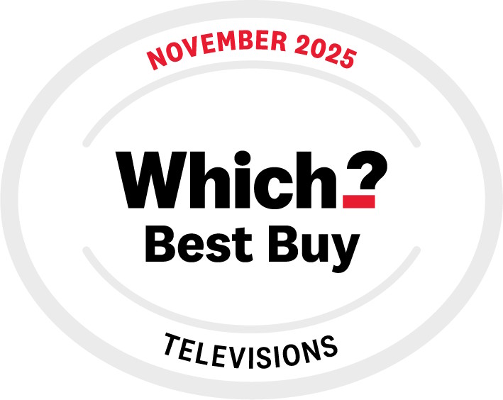 Which? Best Buy Televisions Award - November 2025